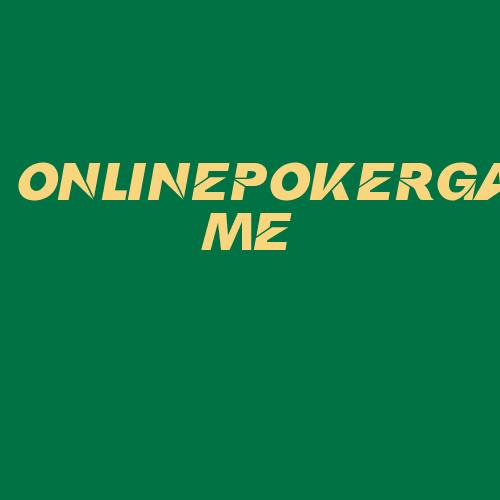 Logo da ONLINEPOKERGAME